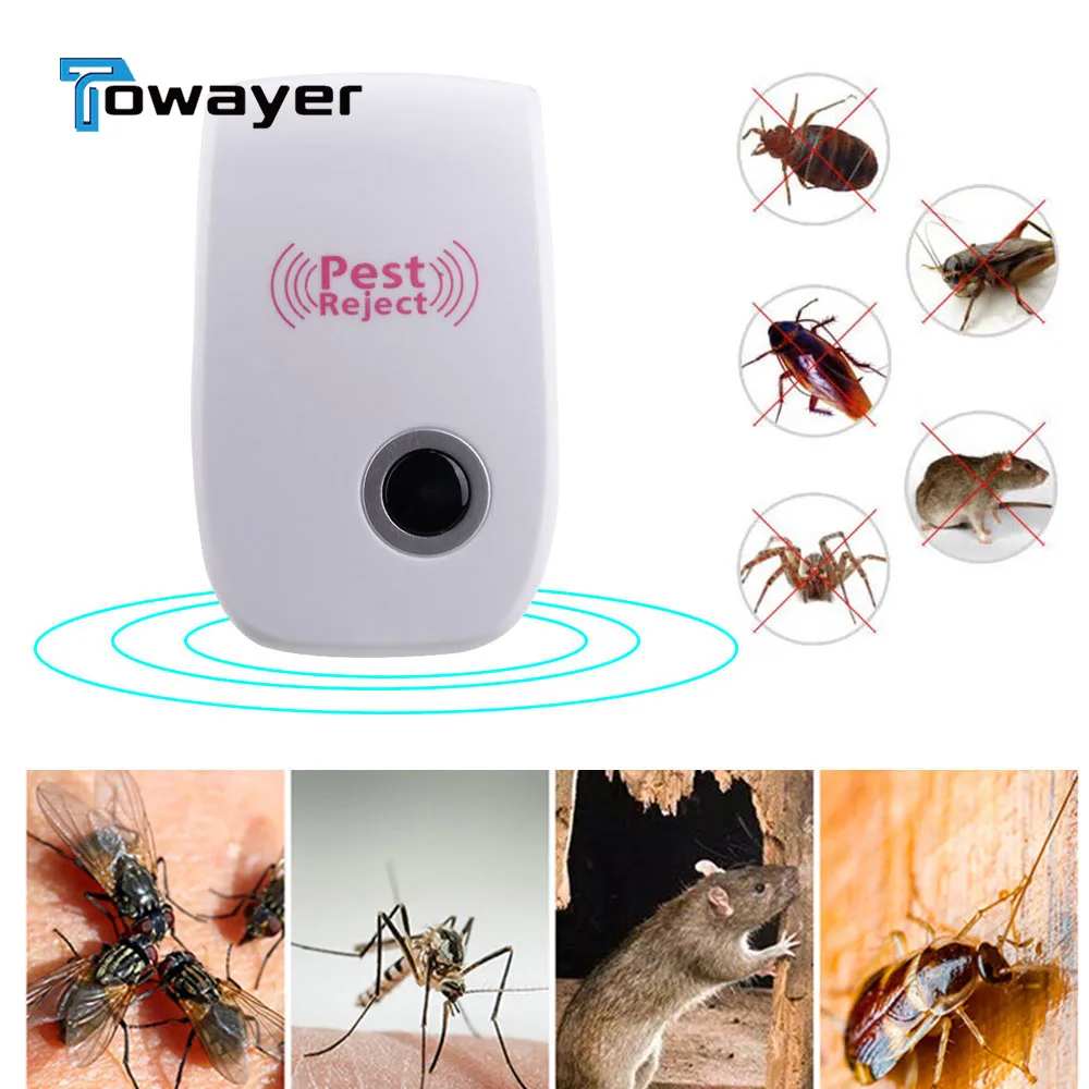 Ультразвуковой Отпугиватель вредителей не токсичный внутренний Репеллент для