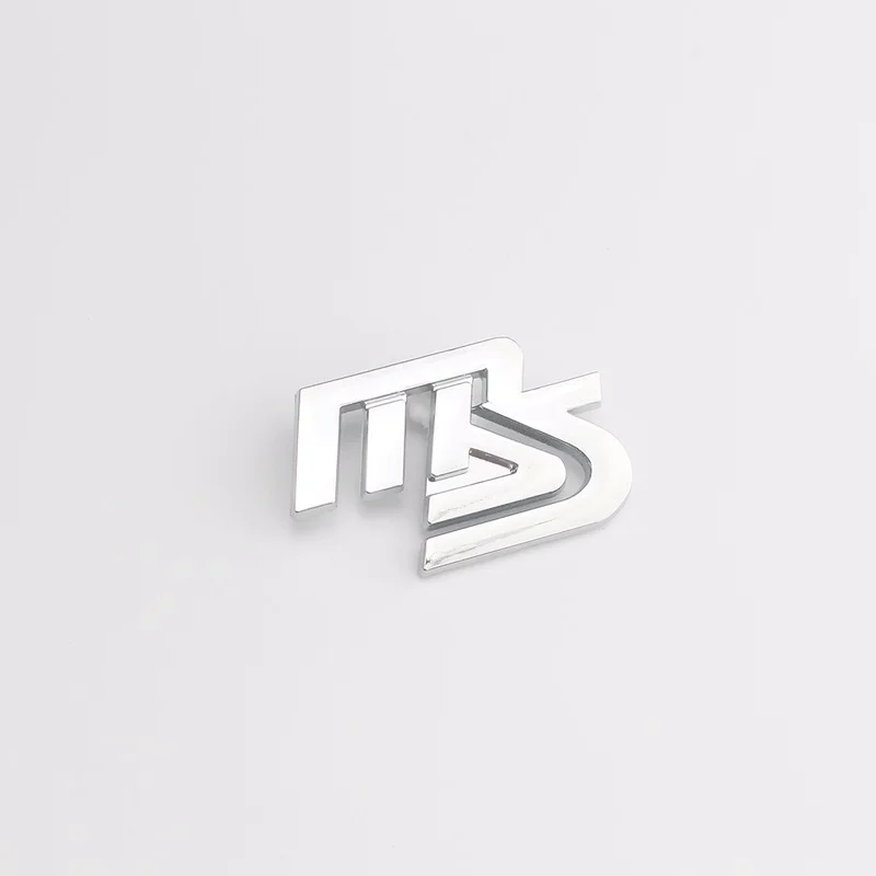 

Chrome MS Rear Trunk Emblem for CX-5 MX-5 MS3 MS6 Speed 3 6 Miata Mazdaspeed Car Gadget Sticker Accessories