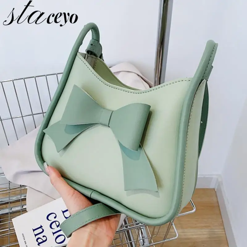 

Women's Shoulder Bag Fashion 2022 New Luxury Handbags Bow Design Female Bag Casual Quality Tote Bag Crossbody Bag