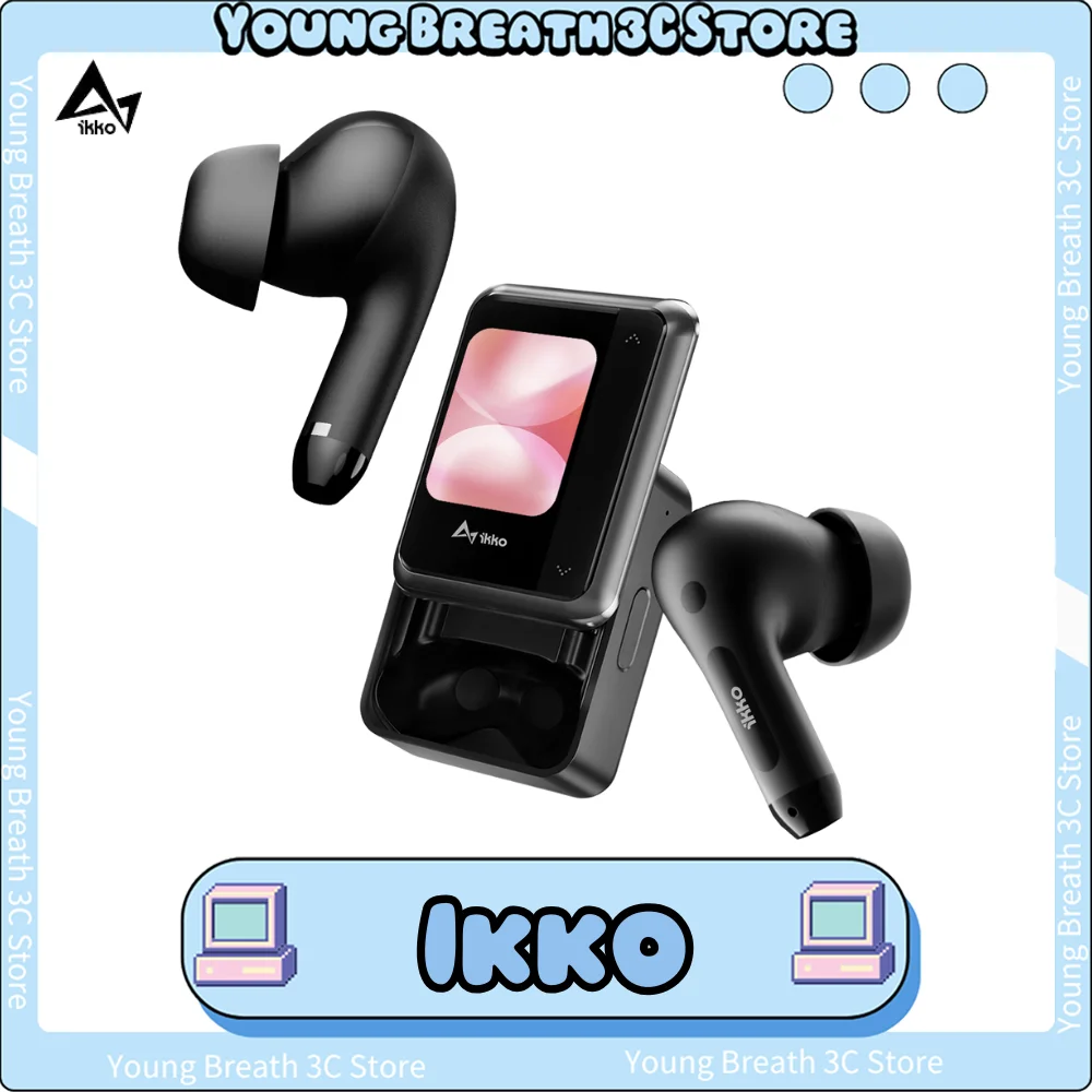 Ikko Activebuds Ai Translate Гарнитура Сенсорный экран Интеллектуальные наушники Наушники