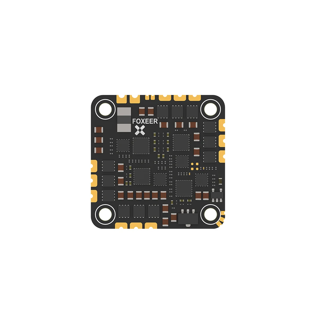 

FOXEER Reaper F7 AIO 45A MPU6000 BlackBox F745 Контроллер полета BLHELIS 45A 4 в 1 ESC 2-6S 25.5X25.5mm для FPV Cinewhoop дрона