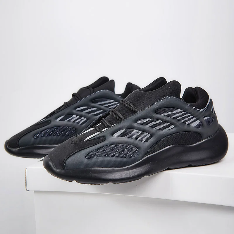 

High Quality Men's Shoes Fashion Women's Platform Comfortable Sneakers Couple Running Casual Luminous Design Sport Shoes