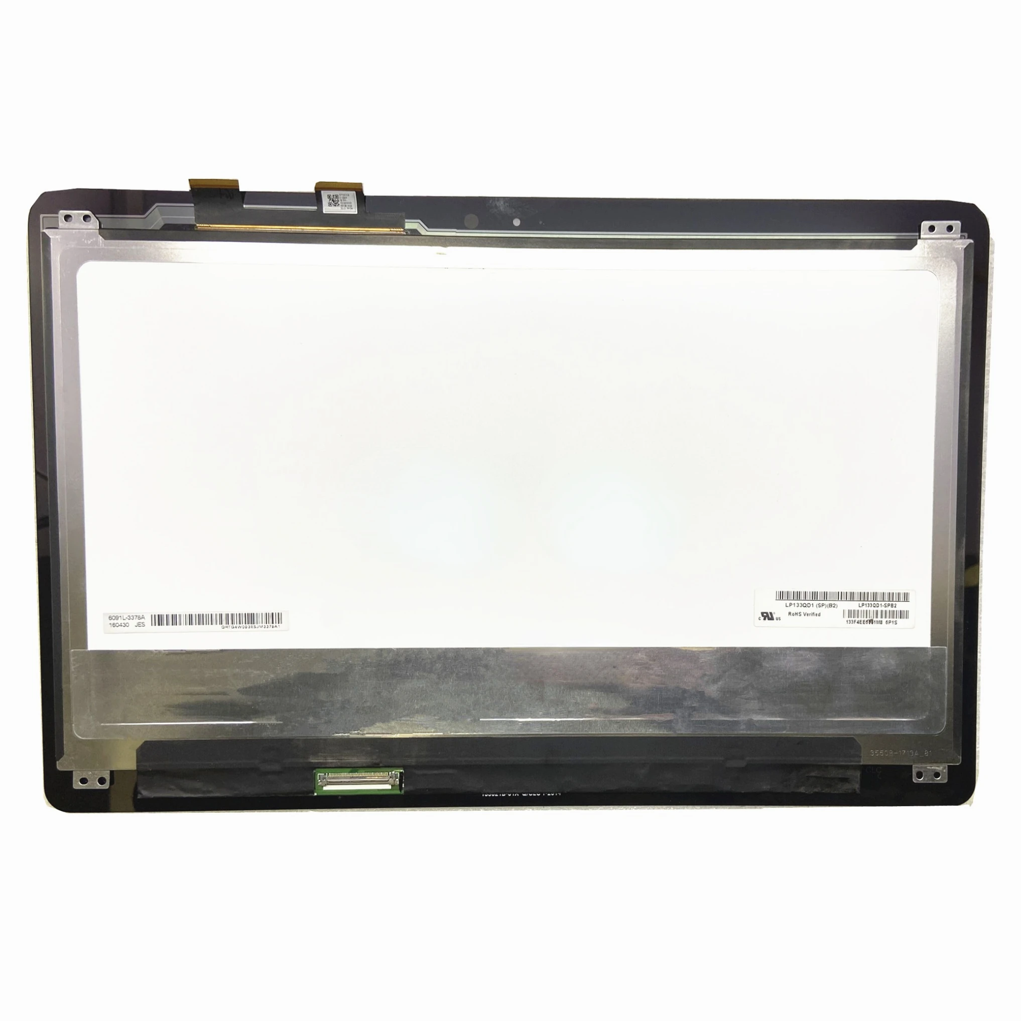 

LP133QD1-SPB2 13.3''Laptop LCD Touch Screen Digitizer Assembly For Asus Zenbook UX360U UX360UA UX360UAK NO Frame BLACK 3200X1800