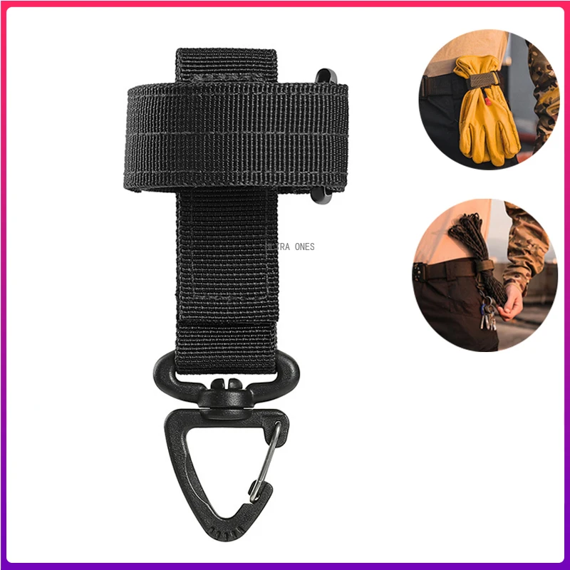 

Tactical Gloves Hook Hunting Shooting Training Lightweight Portable Gloves Hanging Buckle Hiking Camping Climbing Adjust Hooks