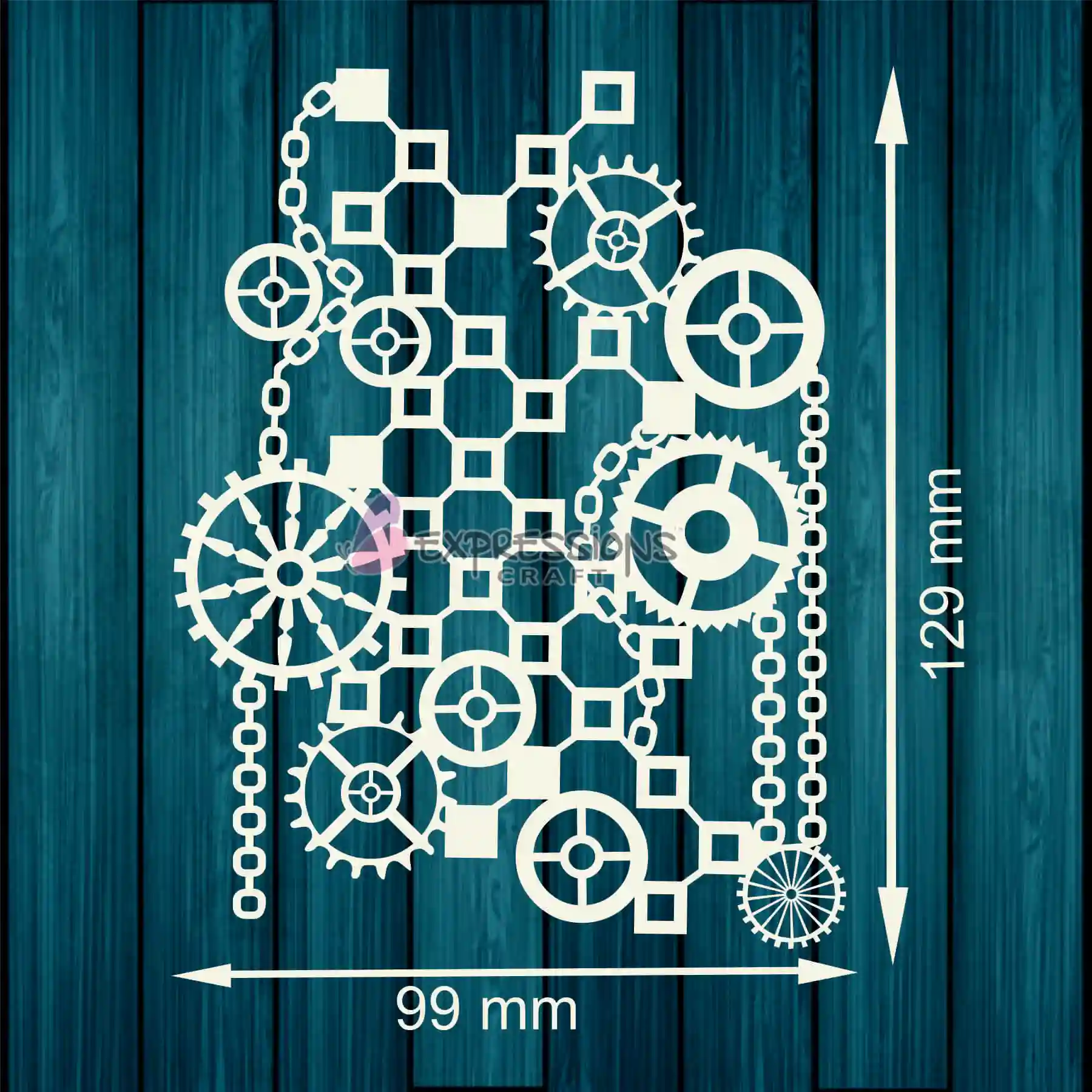 

Distressed Gear Craft Metal Cutting Dies Embossing Mold Scrapbook Paper Knife Mould Blade Punch Template Decoration 2022 New