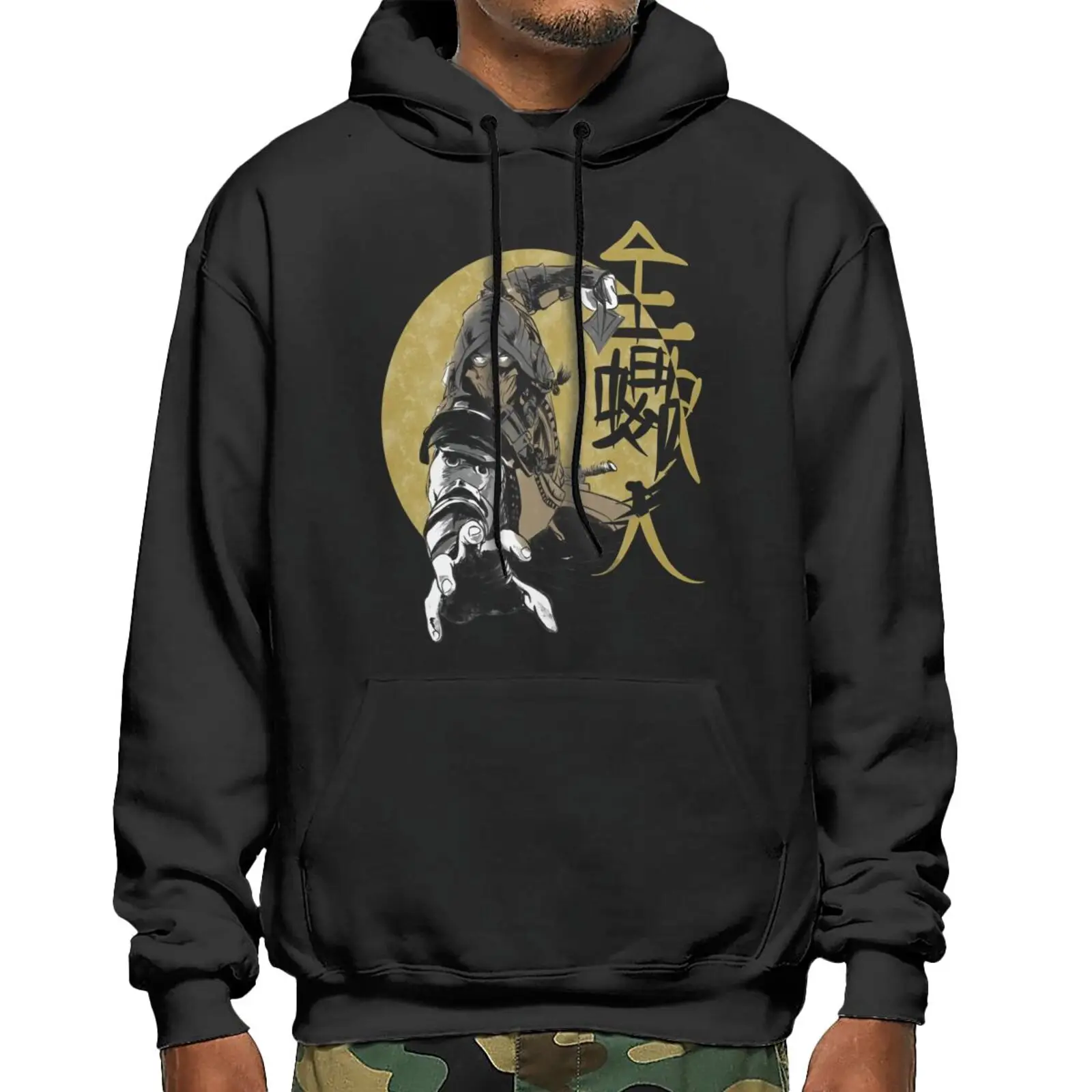 

Histper Scorpion Mortal Kombat Sweatshirts Hoodies Men's Winter Jacket Man Hoodie Men's Sets Male Sweatshirt Hoodies For Women