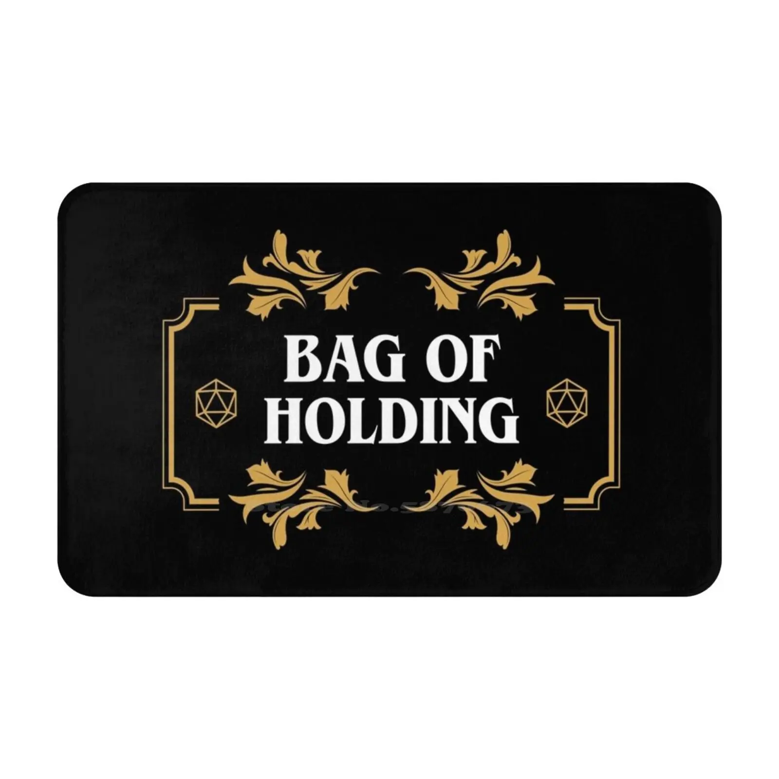 Сумка с контейнером для игральных костей D20 Master Настольная мягкая подушка