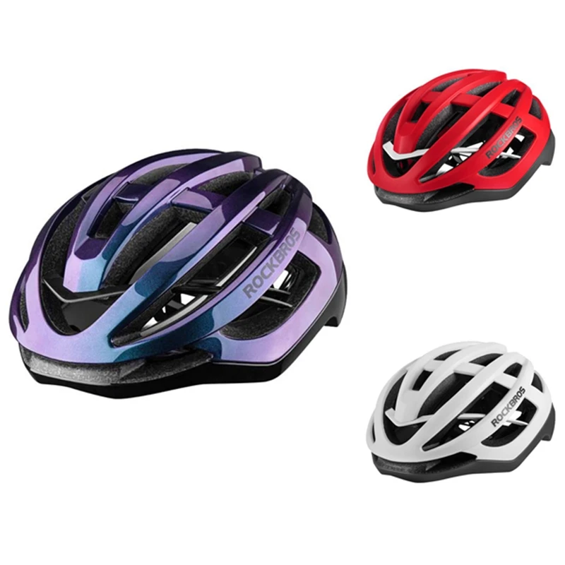 

New Hot ROCKBROS Ultralight Bicycle Helmet Adult Bike Helmet Adjustable For Breathable Ventilation Sport Safety Urban Commuter