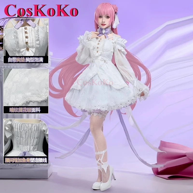 CosKoKo Dorophy Косплей Костюм NIKKE Дорофи Белый