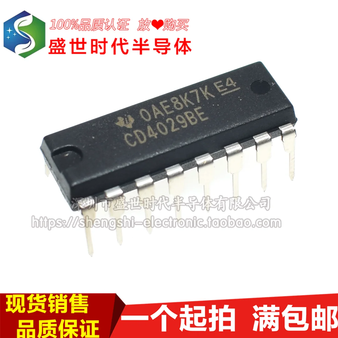 

10 шт./партия CD4029 CD4029BE DIP-16/