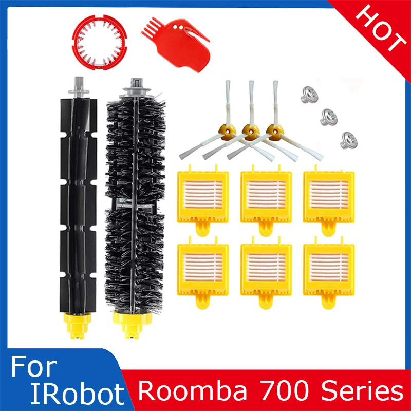 

Filters For IRobot Roomba 700 Series 760 770 772 774 775 776 780 782 785 790 Vacuum Cleaner Roll Brush Replacement Accessories
