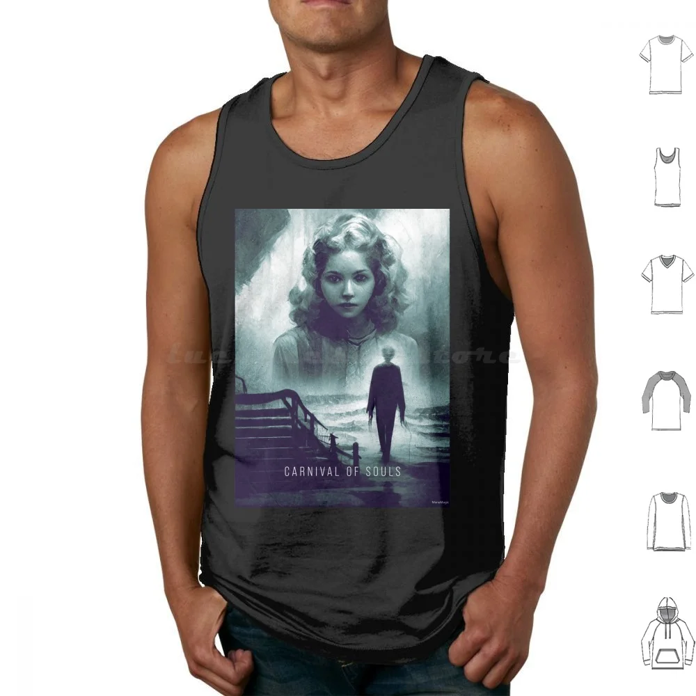 Карнавал душ топы Принт хлопок карнавал души Candace Hilliness Herk Харви фильм ужас