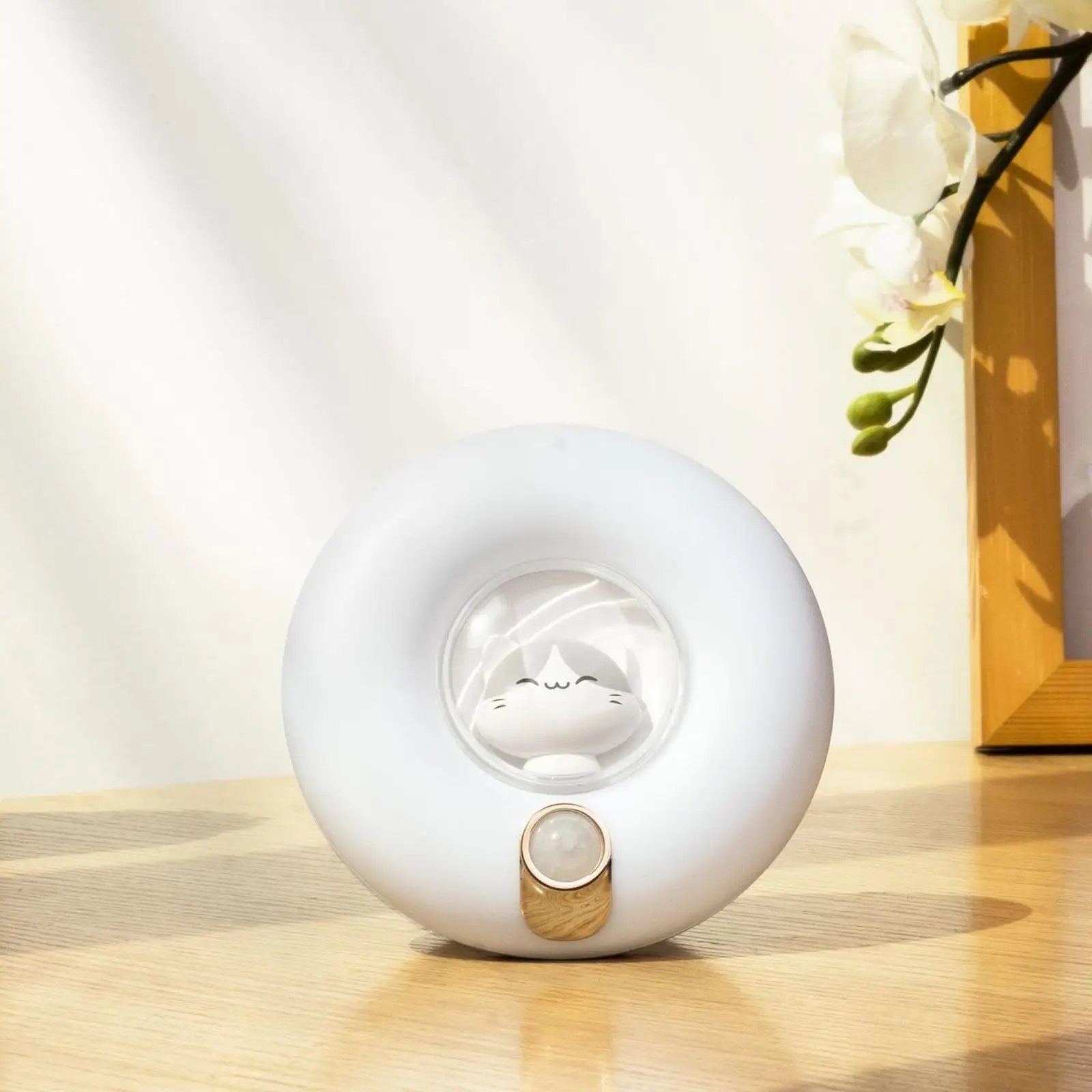 

Cute Sensor Cat Night Light USB Charging for Wardrobe Home Ornament