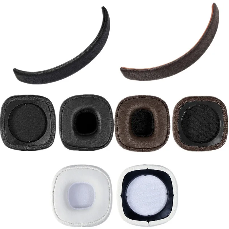 

Replacement Ear Pads Over Ear Earpad Cushion Foam Cover For Marshall Major 3 iii Headphone PU Leather Earphone