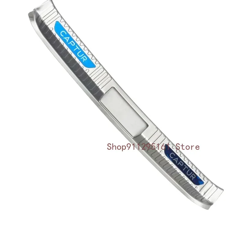 

Аксессуары для стайлинга автомобиля для Renault Captur, протектор заднего бампера из нержавеющей стали, защитная Накладка на порог багажника 2021 2019