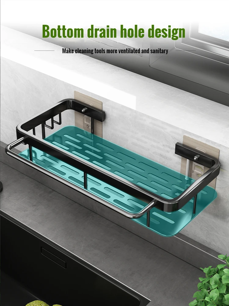 rag rack kitchen storage rack rack seasoning rack domestic sink sponge hanging type drain basket water fabulous draining gadget free global shipping