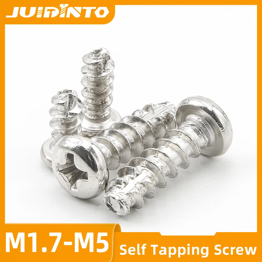 

Винты самонарезающие JUIDINTO из нержавеющей стали