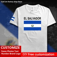 el salvador t shirt custom jersey fans diy name number brand logo tshirt high street fashion hip hop loose casual t shirt