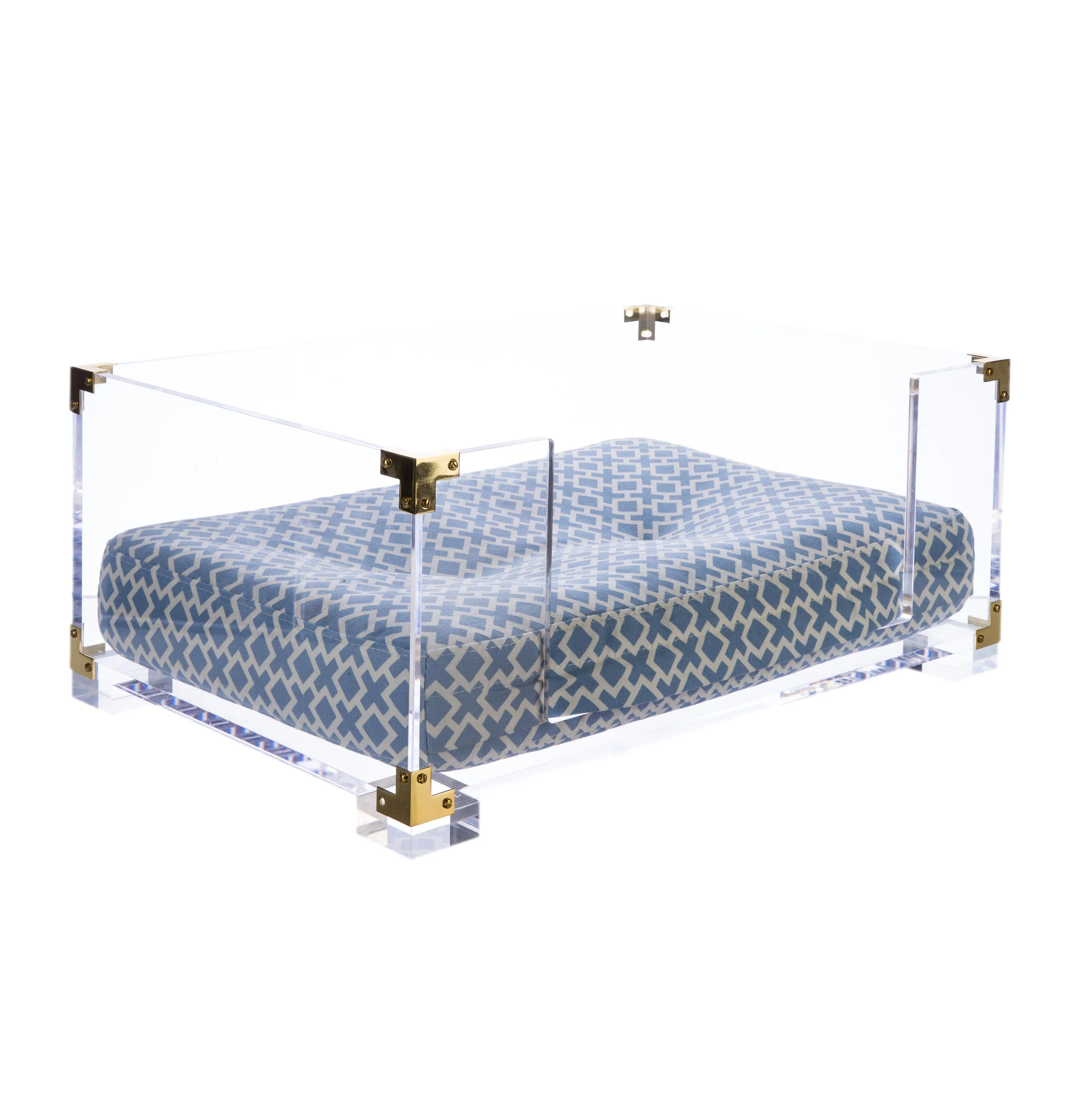 

Acrylic Luxury Dog Sofa Wholesale Pet Bed