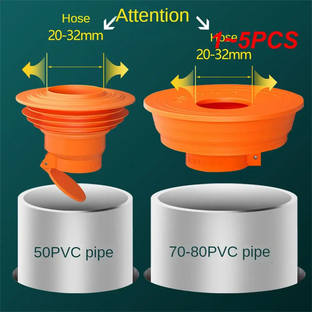 

Нижняя пробка для водопроводной трубы, 50 трубок, 75 трубок, силиконовое уплотнение, дезодорант и антиблокировка воды, Abs пластиковый слив для пола Core, 1 ~ 5 шт.