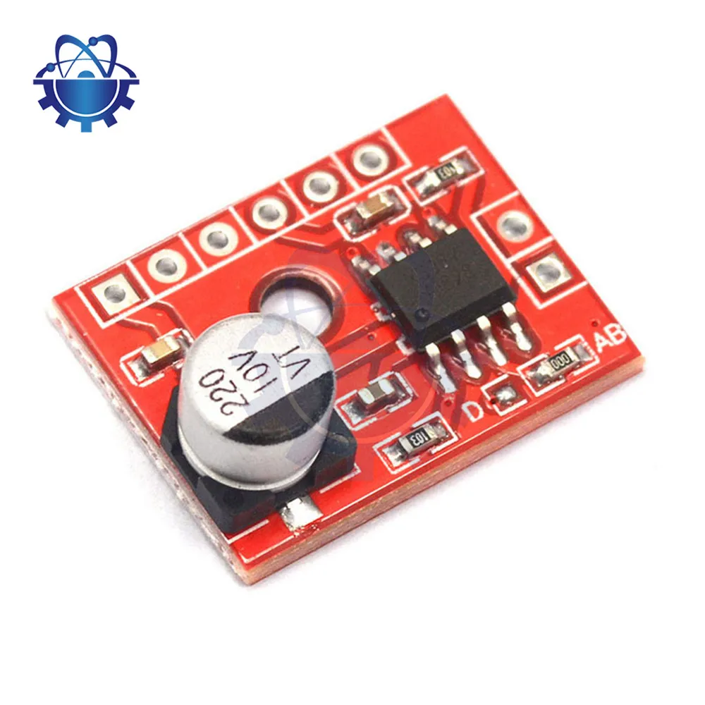 

XS9871 Digital Audio AB Amplifier Power Amplifier Board DC2.5-5V Mini Audio Amplifier 5W Module Mono DIY Class Unsoldered