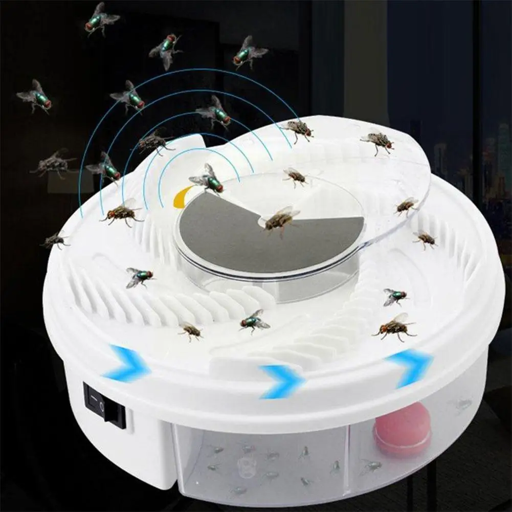 

Бытовая электрическая Бесшумная вращающаяся ловушка для комаров, ловушка для комаров с USB, автоматическая ловушка, ловушка для взлома, для дома