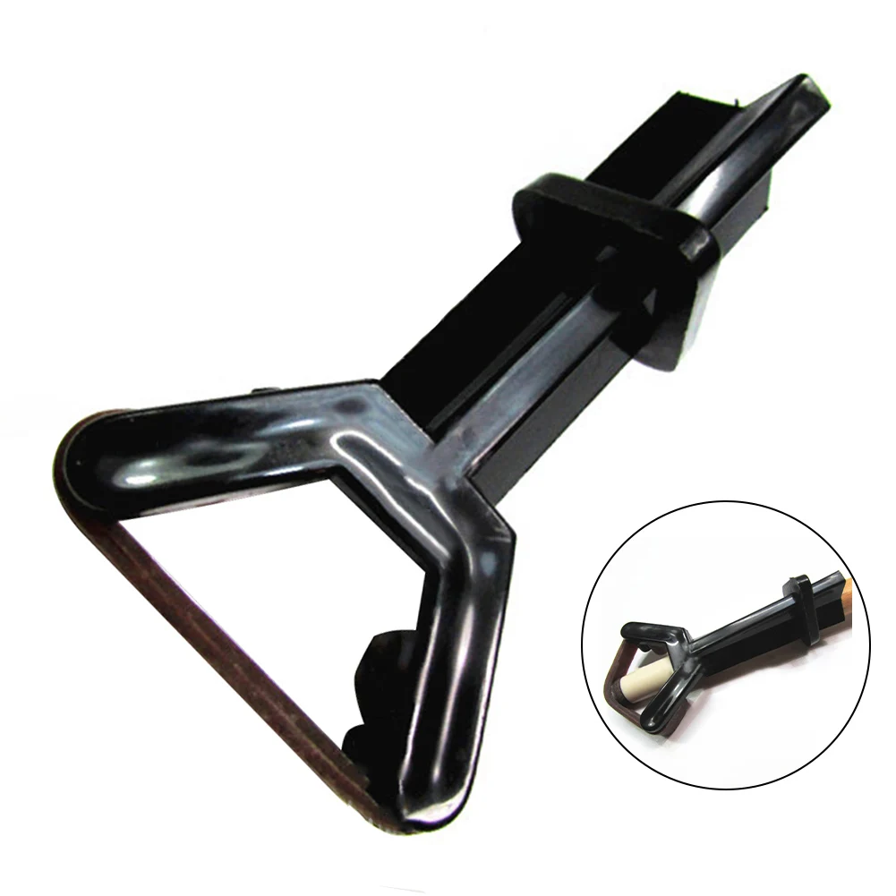 

Plastic Billiard Snooker Pool Cue Tip Clamp Repair Tool Billiard Fastener Repair Tools 90X45mm Replacement Snooker Billiard Part