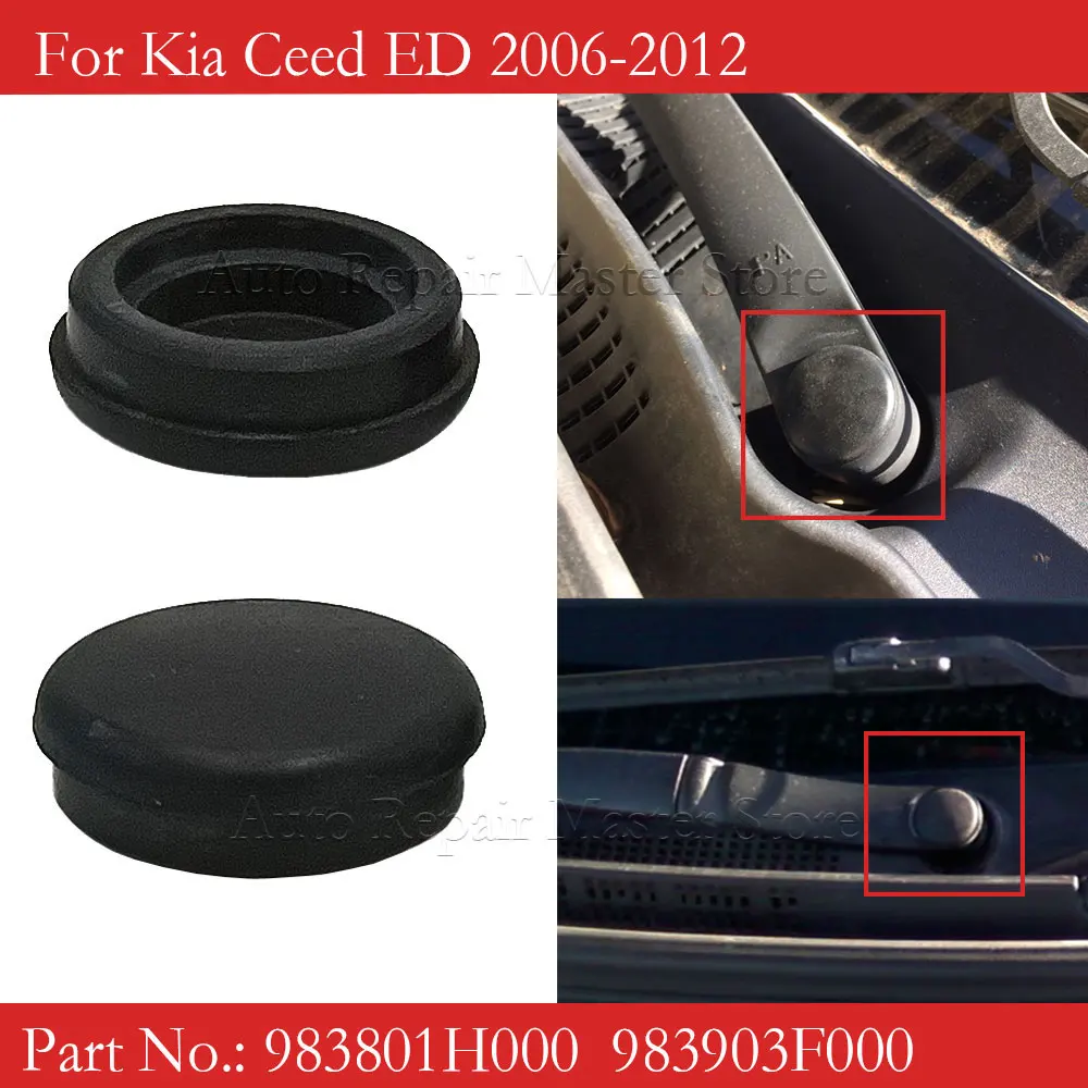 

983903 F000 для Kia Ceed ED 2006 2007 2008 2009 2010 2011 2012, гайка переднего рычага стеклоочистителя, резиновая крышка, болт 983903 f000