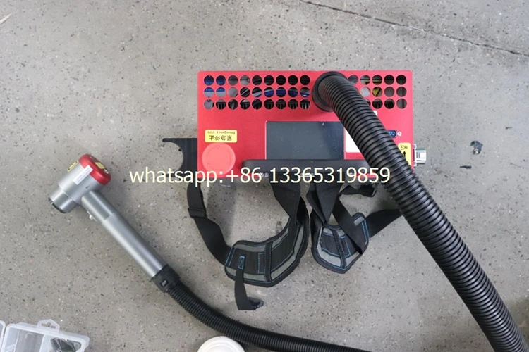 Импульсная лазерная чистящая машина для рюкзака 300 Вт портативный лазерный