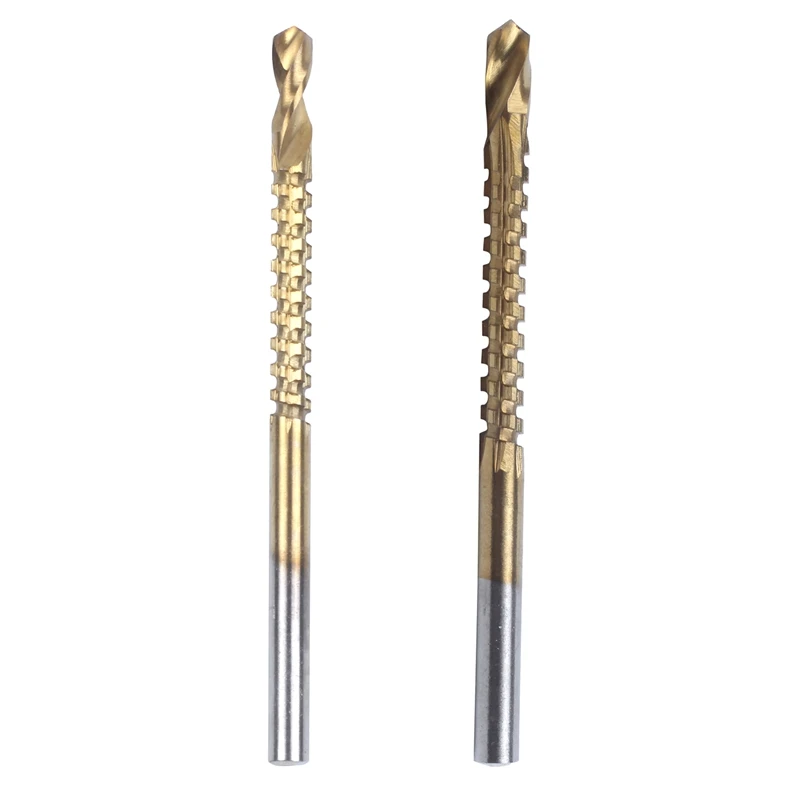 

2X набор сверл из быстрорежущей стали с титановым покрытием, деревообрабатывающий инструмент, размер сверл: 4 мм и 5 мм