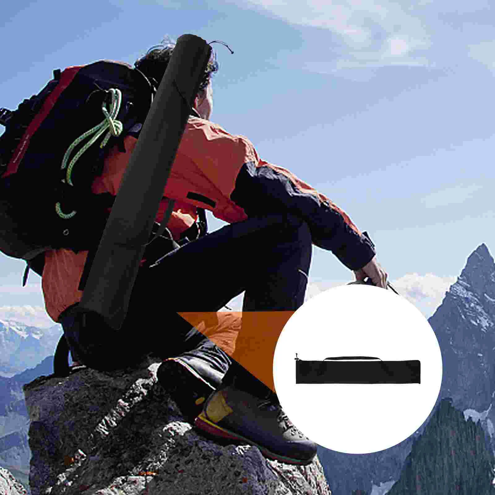 

2Pcs Alpenstocks Bag Hiking Pole Holders Climbing Stick Bag Trekking Poles Bag Hiking Stick Case Trekking Pole Case
