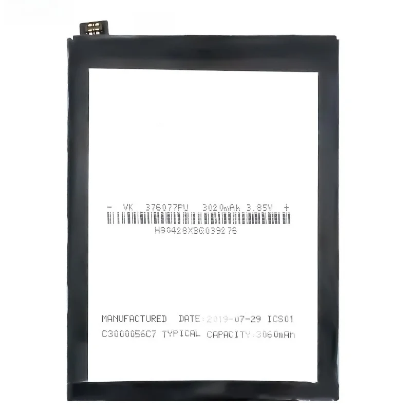 Фото Подходит для аккумулятора Alcatel 1s 2019/5024/5024A/5024I/5024J/5024D-EEA TLP030K7, аккумулятор для мобильного телефона, бесплатный инструмент, 3.8V 3060mah. №2