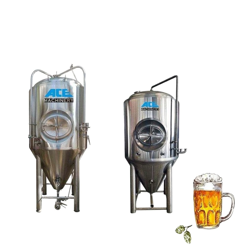 

20000L 200HL Craft Beer Fermenter Conical Fermentation Tank Cooling Jacket Fermenting Vessel Complete Beer Brewing Plant Factory