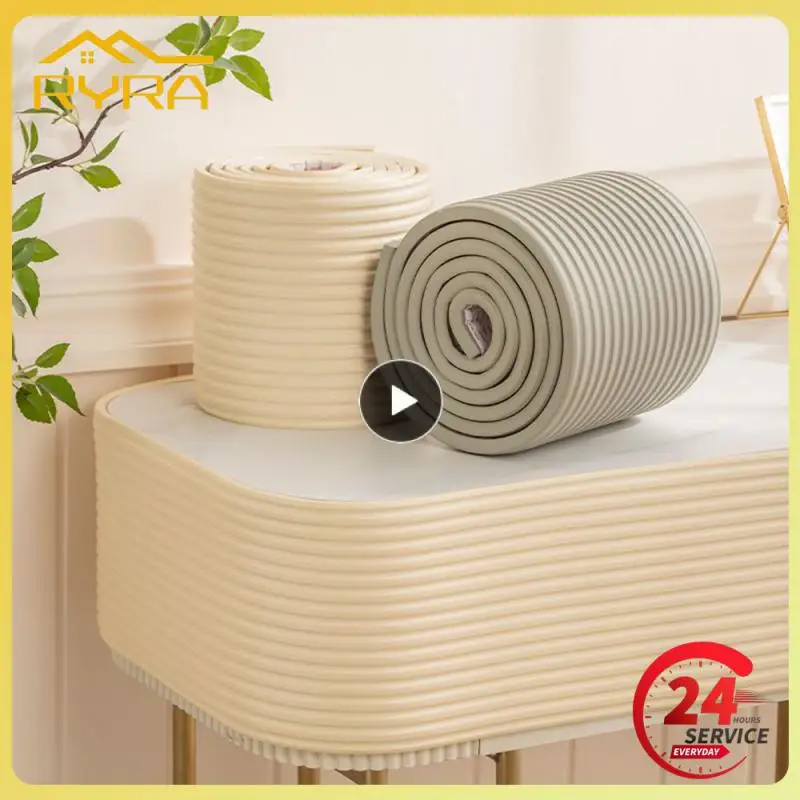 

Table Edge Furniture Guard Protection Strips Soft Bag Foam Anti-collision Wall Sticker Table Guard Strip 2m Sponge Cushion