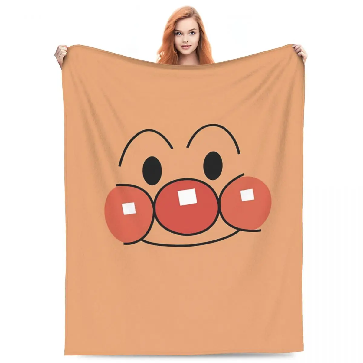 Одеяло Anpanman для путешествий офиса фланелевое постельное белье пледы дивана