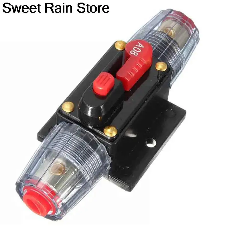 

Предохранитель для автомобиля, автоматический выключатель, аудио модификация, предохранитель цепи усилителя 150 А 100 А 60 А 30 а/20/40/50/80 А, разъем питания предохранителя