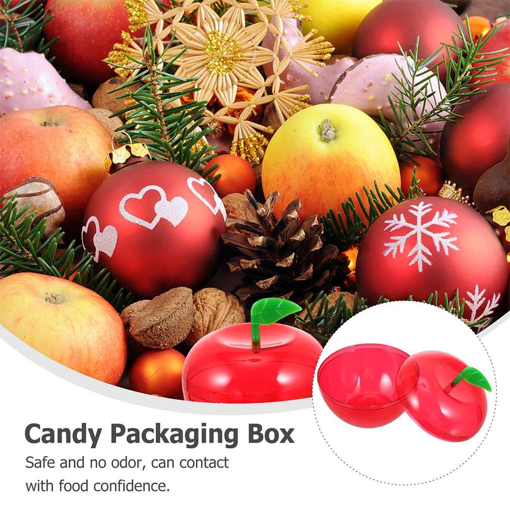 

8 Pcs Christmas Gift Box Candy Container Containers Mini Plastic Mini Boxes
