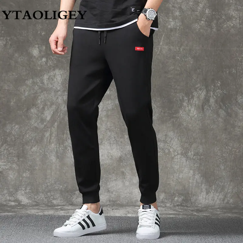

Man Pants Autumn Spring Men's Casual Trousers Sport Jogging Tracksuits Fashion Sweatpants Harajuku Streetwear Pants ملابس رجالي
