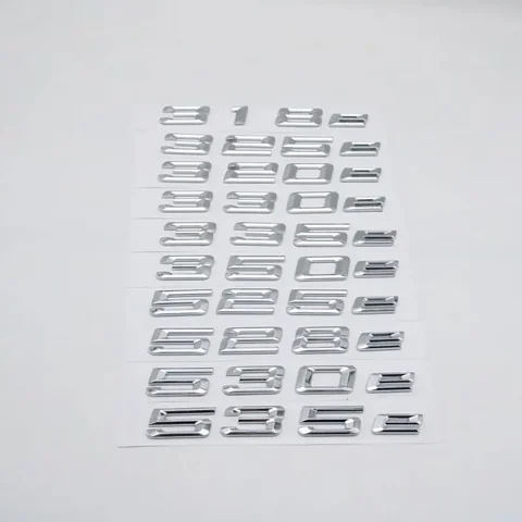 ABS багажник автомобиля логотип эмблема буквы наклейка для BMW 318e 320e 325e 328e 330e 335e 520e 525e 530e 535e 540e E46 E36 E90 E39 E60 F10