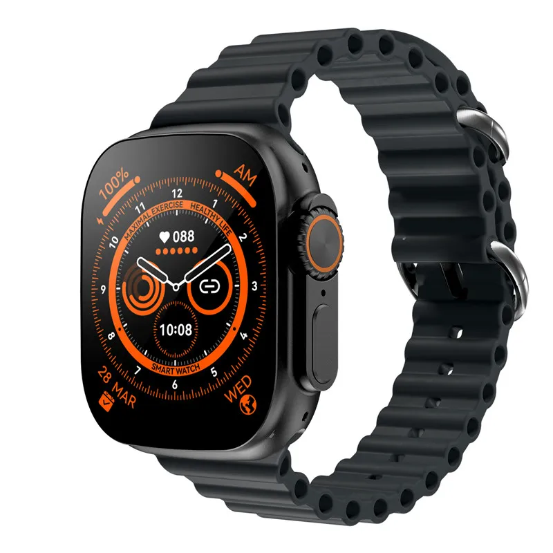 

Series 8 Men Smart Watch Z8 Ultra Max 45mm Always-on Display 49mm 2.08" Blootooth Call AI Voice NFC ECG Sports Smartwatch
