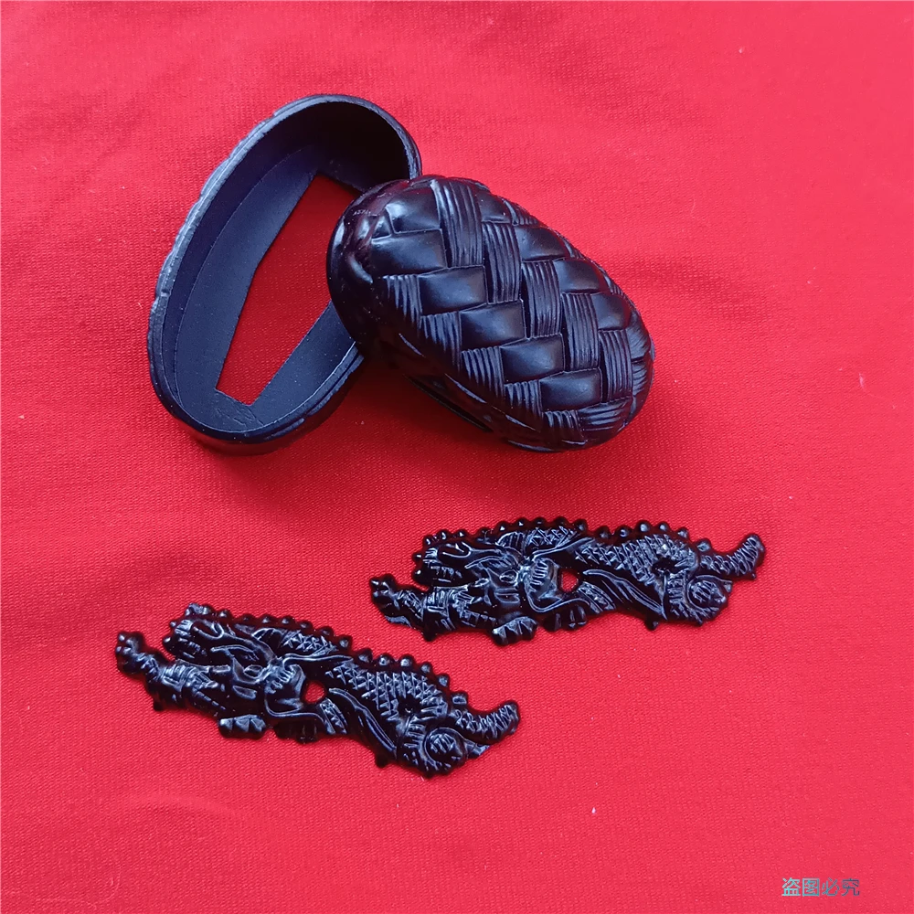 Очень хороший японский набор запчастей Tsuba Fuchi Кашира менюки для японских