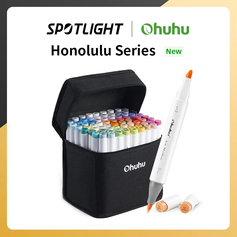 Set Coloring Manga Sketching Drawing Felt Pen School Supplies