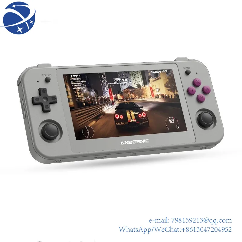 

yyhcAmbernic Retroid Pocket 2 Video Consoles Retro Game Console Joystick Six-Axis Gyroscope Sensor Rg505