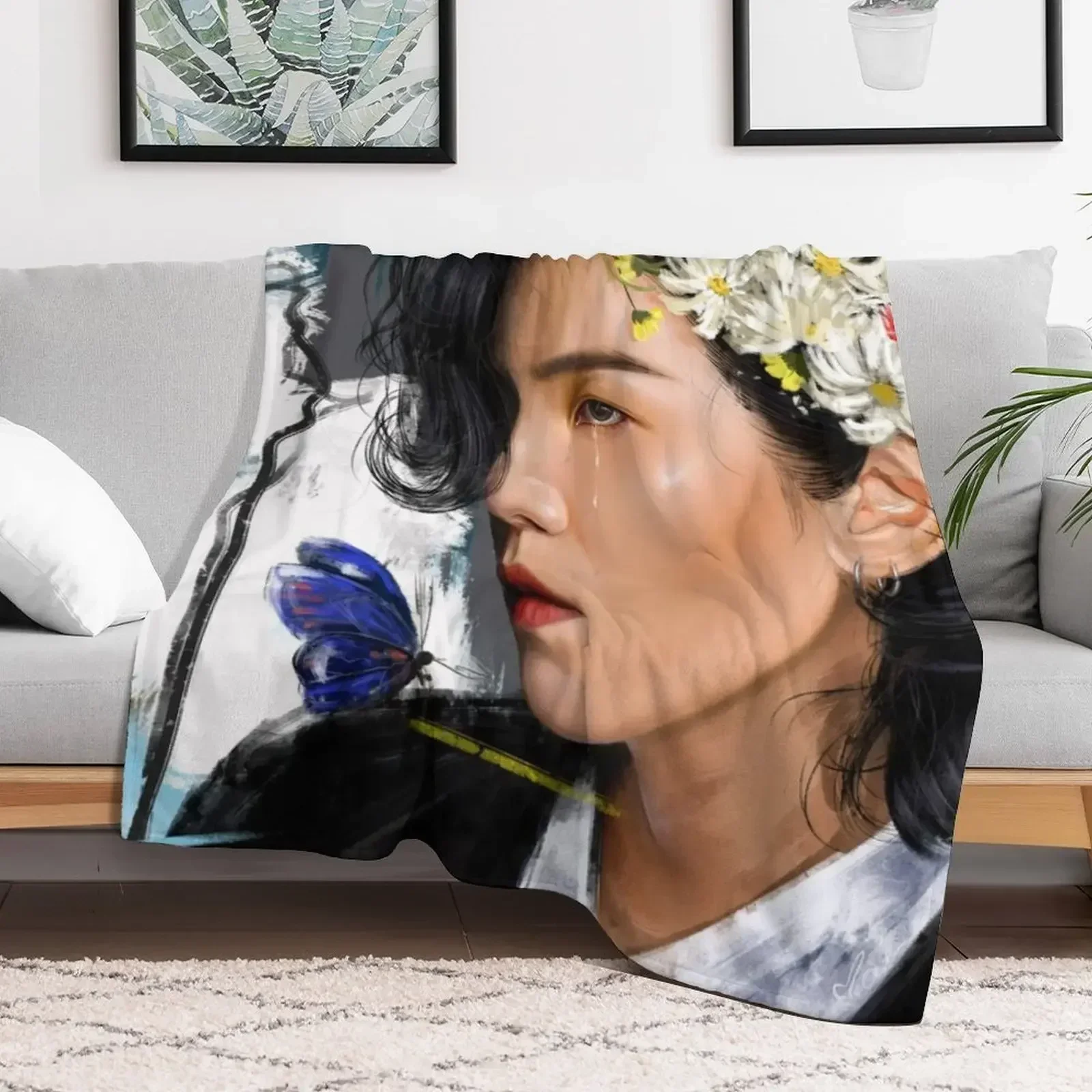 Yoongi_Seesaw фланелевое детское одеяло для декоративного дивана красивые одеяла