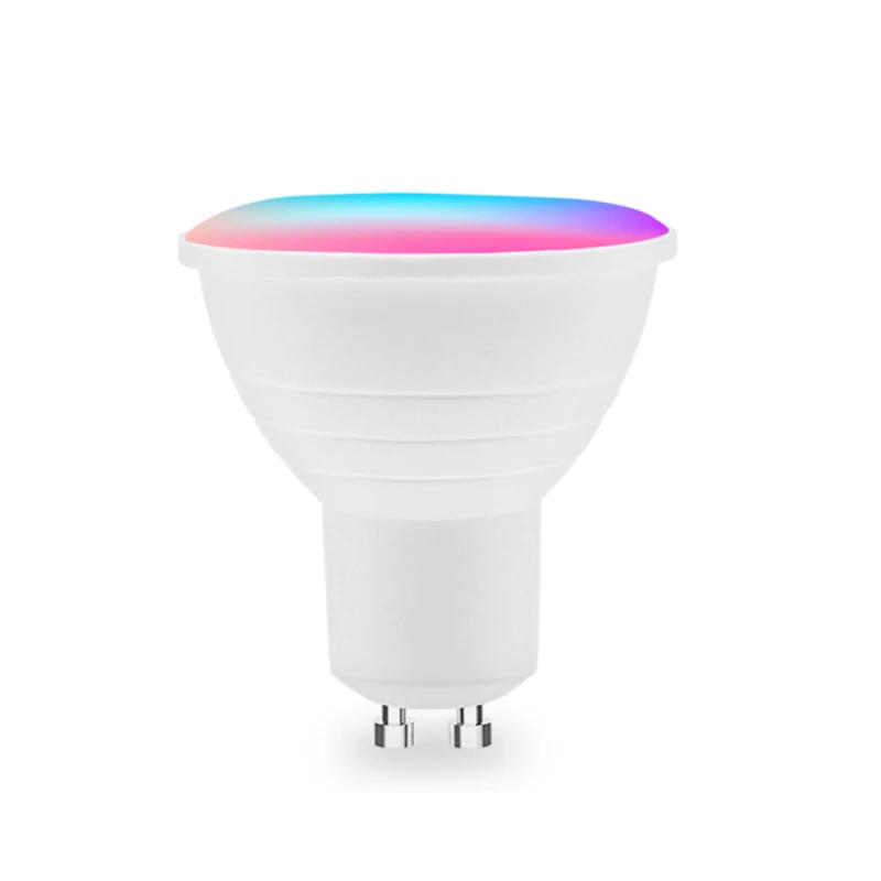 

Tuya Wifi Smart Light Bulb Gu10/Gu5.3 Voice Control 6w RGB WW CW TUYA APP Remote Control Alexa Alice Google Home Smart Home