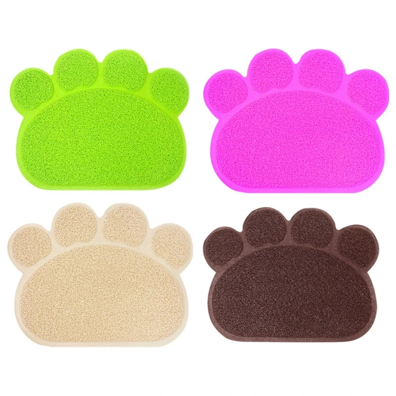 

Cat Litter Trapping Mat Litter Box Non-slip Bottom Pet Litter Cat Mat Less Waste DropShip