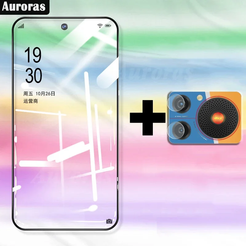 2 в 1 Гидрогелевая Защитная пленка для экрана Auroras Nubia Music