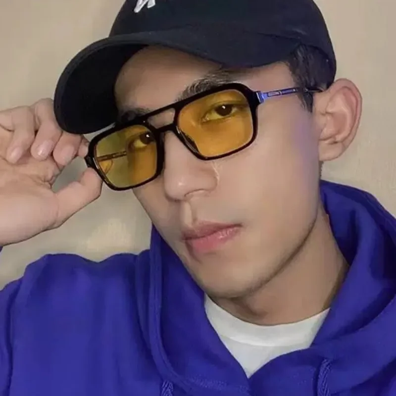 Солнцезащитные очки в винтажном стиле для мужчин и женщин простые удобные