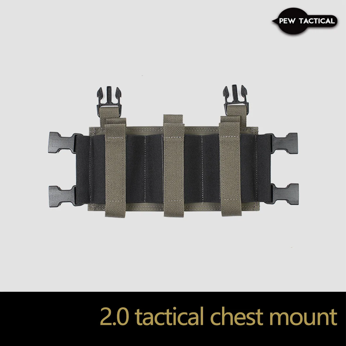 

PEW TACTICAL Triple 5.56 Attack Front Panel LV119 MK3 MK4 JPC2.0 Tactical Chest Mount