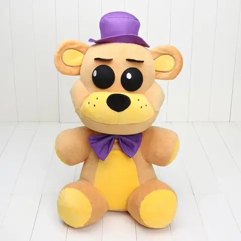 45 см Freddy Fazbear плюшевые игрушки, кошмар, искусственная кожа, плюшевые игрушки, мягкие плюшевые куклы